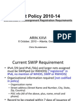 ARIN-XXVI presentation on draft policy 2010-14
