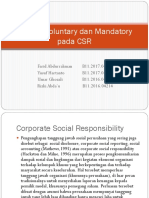 Konsep Voluntary Dan Mandatory Pada CSR