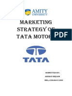 Marketing Strategies of TATA Motors