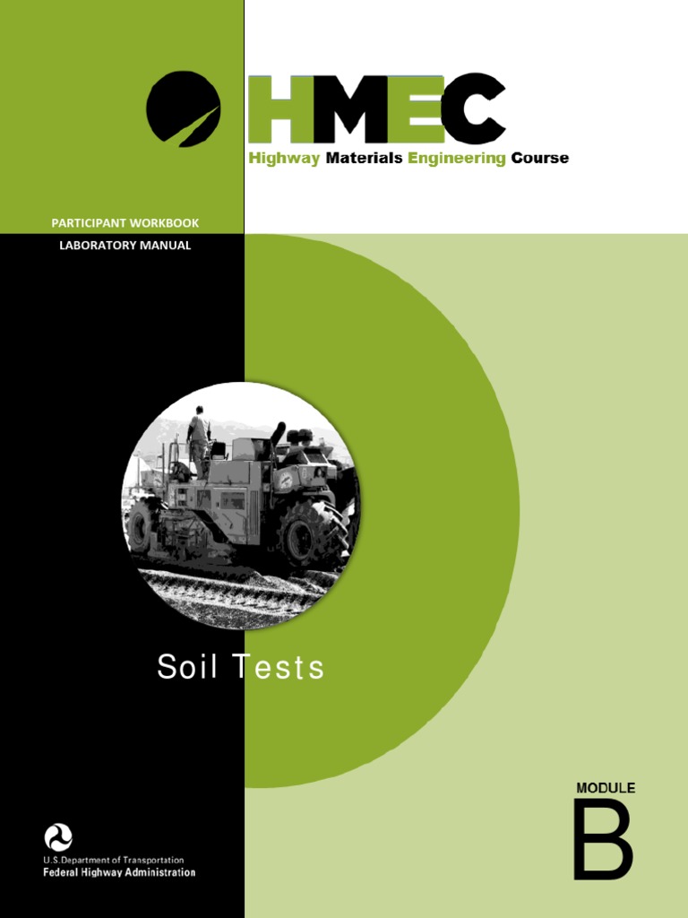 Soil Tests: Participant Workbook Laboratory Manual | PDF | Materials ...