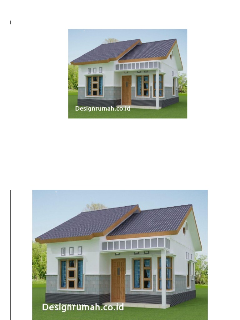 40 Desain Atap Rumah Minimalis Modern PDF
