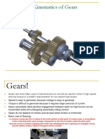 Chapter 8 - Kinematics of Gears