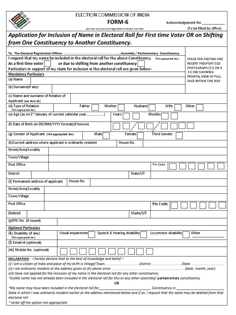 Form6 PDF | PDF | Glasses | Identity Document