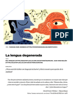 La Lengua Degenerada - El Gato y La Caja PDF