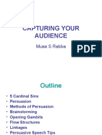 Capturing Your Audience: Musa S Rabba
