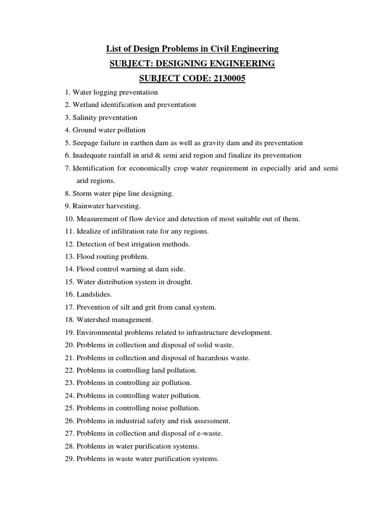Design Problems in Civil Engineering PDF | PDF | Concrete | Masonry