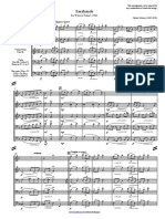 Debussy Sarabande 5-st Score PDF