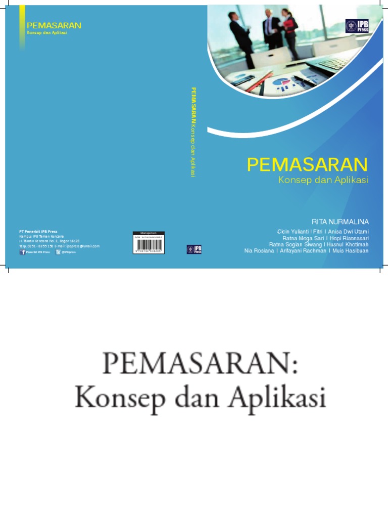 Pemasaran Konsep Dan Aplikasi Pdf