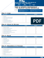 6 Week Lean Mass