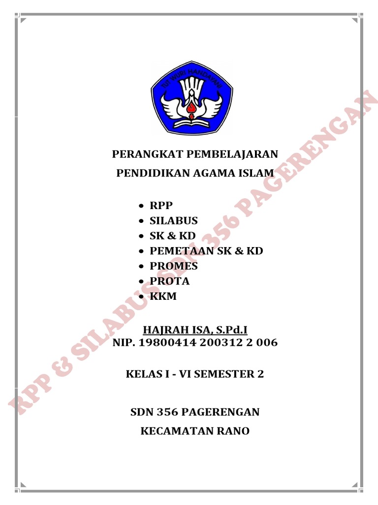 Sampul RPP | PDF