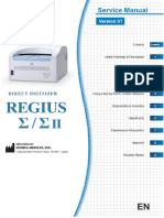 Regius Sigma II Service Manual (English) PDF