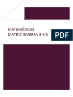 Matriz 3 X 3