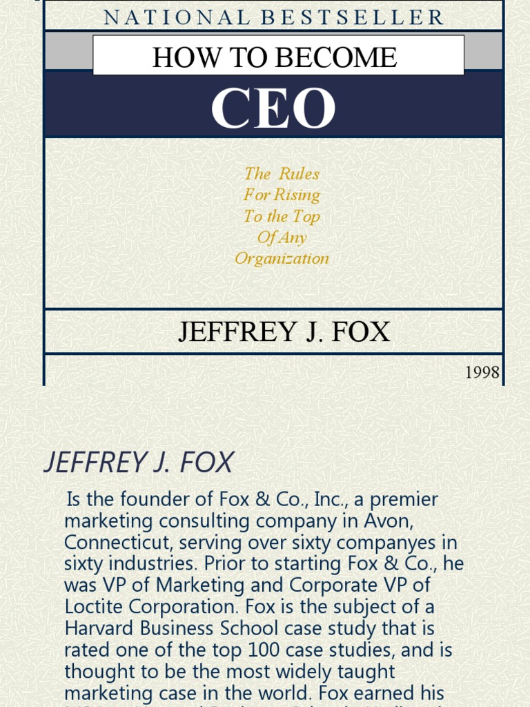 how-to-become-ceo