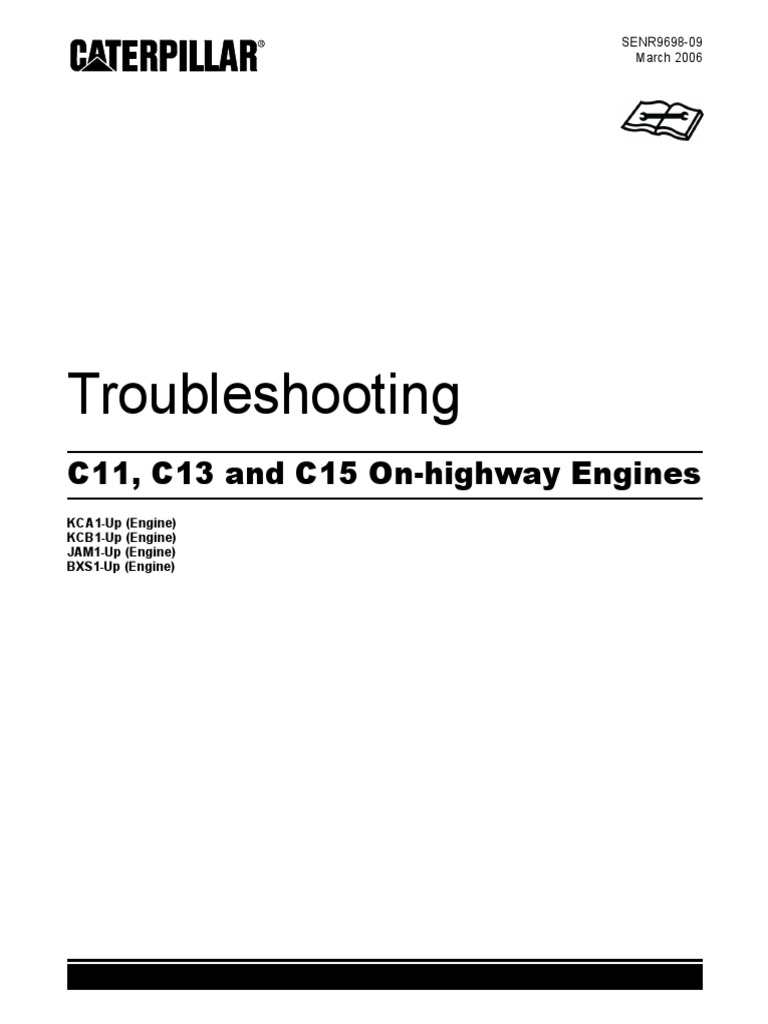 C-11, C-13, C-15 TS Manual 2006 PDF | PDF | Fuel Injection | Turbocharger