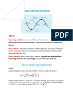 Roots - Bracketing Methods