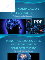 Principios Basicos de La Modificacion de Conducta