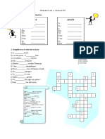 Evaluation Présent, Possessifs, Famille, Prépo Lieu Et Pays