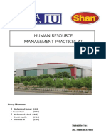 Human Resource Management Practices At: Group Members