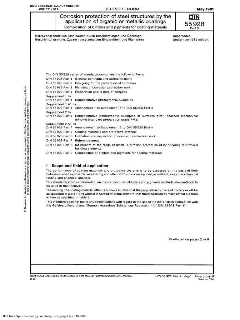 Din 55928-9 PDF | PDF