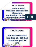 Fakta Sains