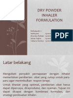 DRY POWDER INHALER FORMULATION