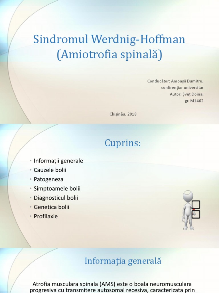Sindromul Werdnig Hoffman | PDF