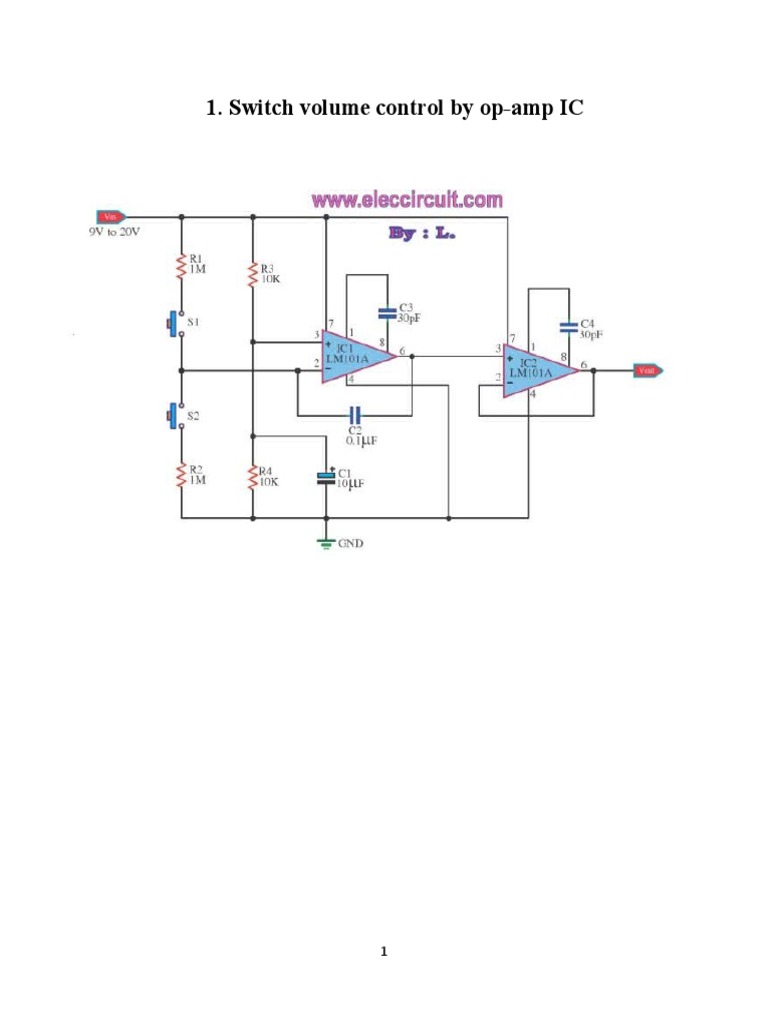 Op-Amp Project Guide and Parts List | PDF