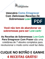 Sobremesas Low Carb Gratis