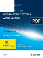 MBAXGBAT9106 Information Systems Management Session 3 2017