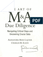The Art of M and A Due Diligence