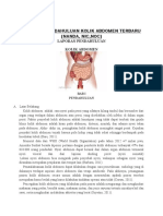 Laporan Pendahuluan Kolik Abdomen Terbaru (Nanda, Nic, Noc