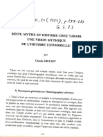 Claude GIILIOT Recit Mythe Et Histoire C PDF