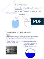 Open Channel Flow