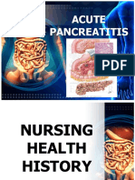 Nursing Care for Acute Pancreatitis Patient