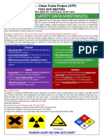 Cfp-Hse-Tbm Topic No. 004 Msds 02 Oct 2018