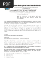 LEI COMPLEMENTAR Nº 96 de 2006 - Plano Diretor