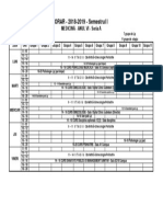 ORAR - 2018-2019 - Semestrul I: Medicină - Anul Vi - Seria A