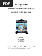 4thsem Microprocessor Notes PDF