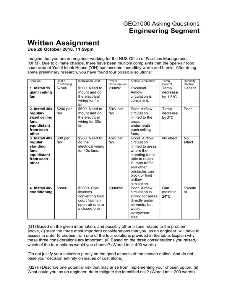 Engineering Solutions for Humidity Control | PDF | Turnitin | Plagiarism