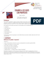 Criando A Los Hijos Con Proposito PDF