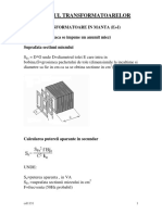 Calcul Transformatoare