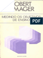 Mager, R. F. (1977) - Medindo Os Objetivos Ensino