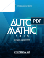 AutoMATHic 2019 Invitation Kit