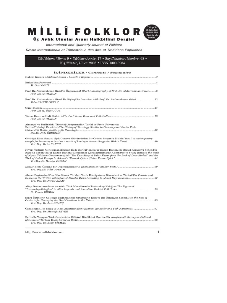 mi lli folklor 68 sayi pdf