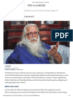 Who Is Nambi Narayanan?: The Hindu Explains: From Mudra Loans To The Hunt For Killer' Tigress T-1