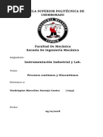 Procesos Continuos y Discontinuos