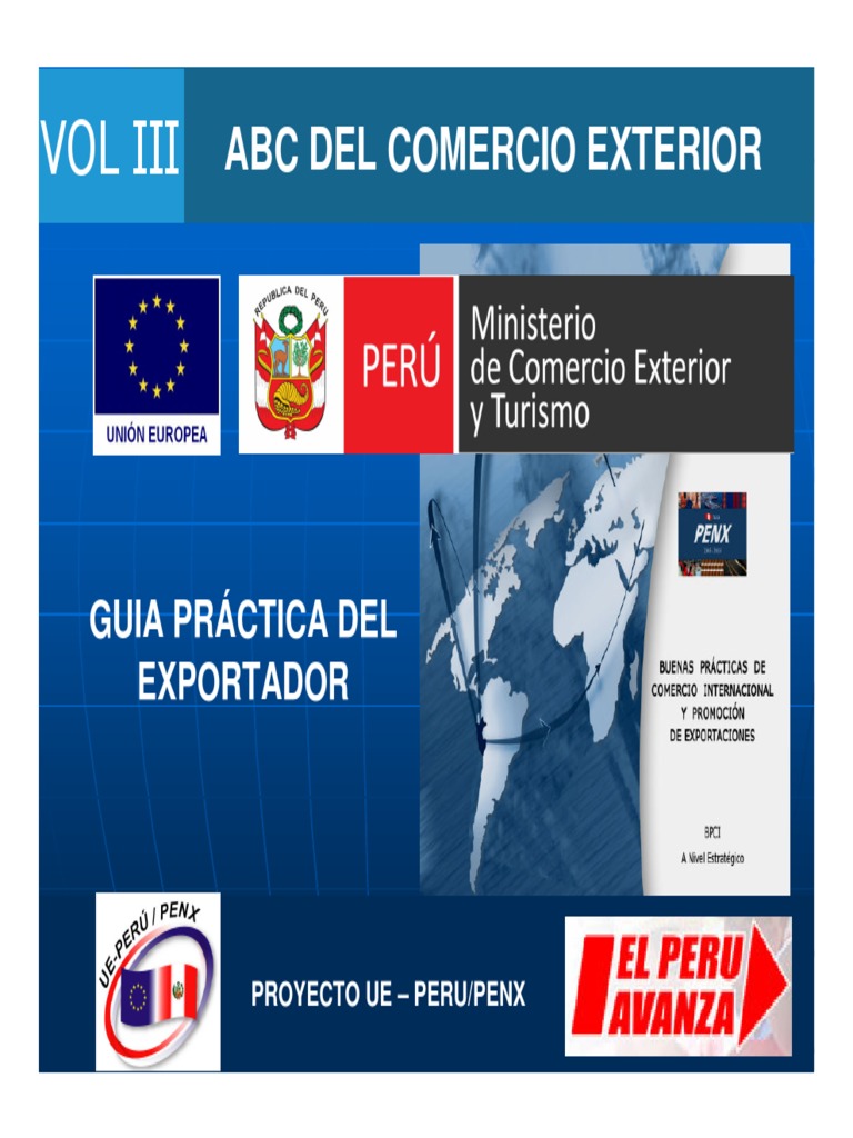 Guia Practica Del Exportador 2 Pdf Exportaciones Economias