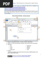 Microsoft Word 2010 Notes