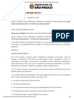 LEI #16.642 - Código de Obras SP PDF