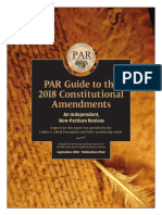 2018 PAR Guide To Constitutional Amendments